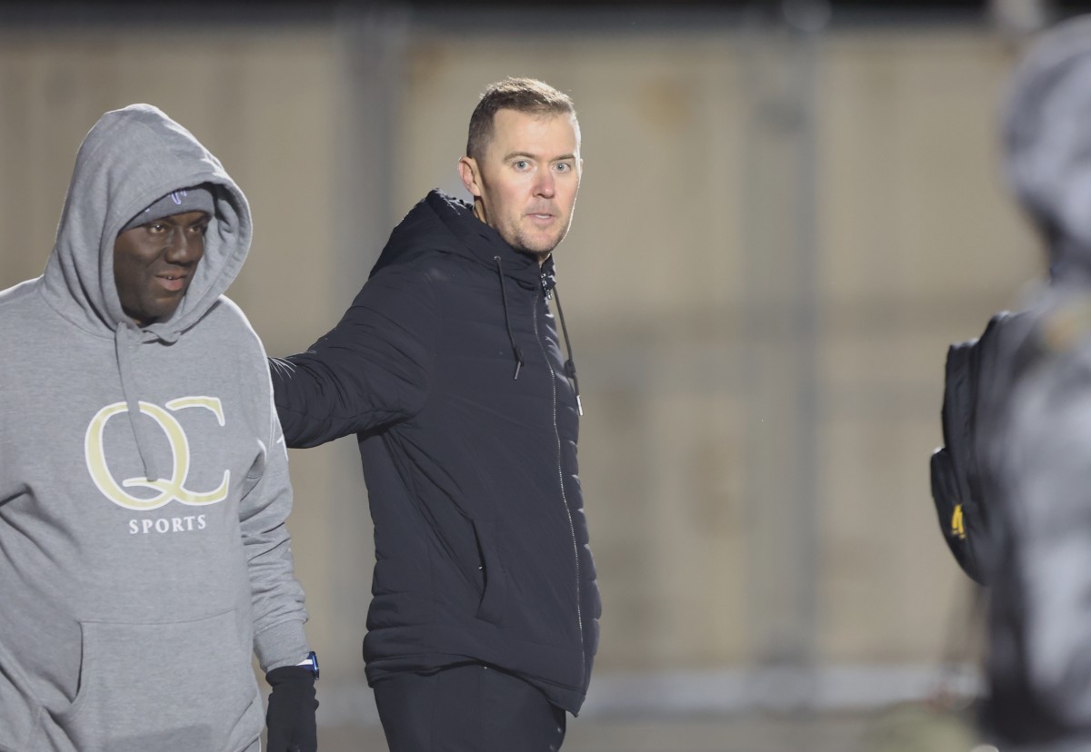 Lincoln Riley at Folsom vs. Pittsburg Northern California Regional football championship